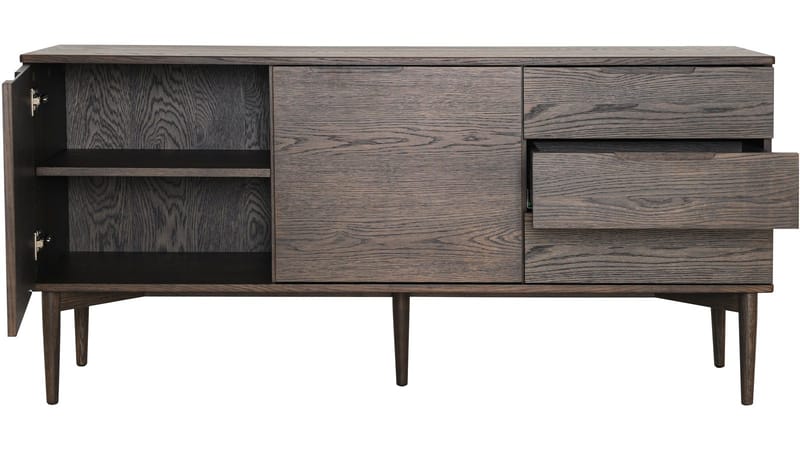 Sideboard Nordal 2+3 - Brunlackad - Förvaring - Förvaringsmöbler - Skänkar & sideboards