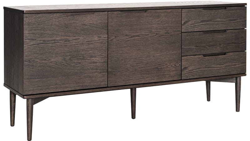 Sideboard Nordal 2+3 - Brunlackad - Förvaring - Förvaringsmöbler - Skänkar & sideboards