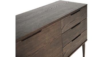 Sideboard Nordal 2+3 - Brunlackad - Förvaring - Förvaringsmöbler - Skänkar & sideboards