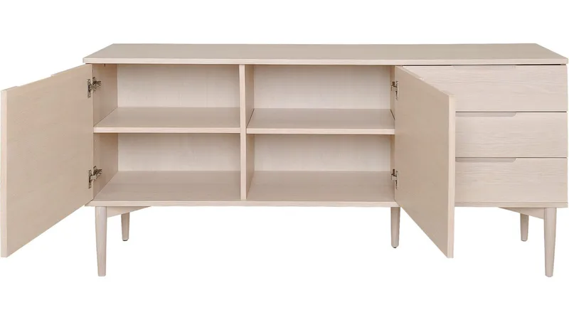 Sideboard Nordal 2+3 - Vitpigmenterad - Förvaring - Förvaringsmöbler - Skänkar & sideboards