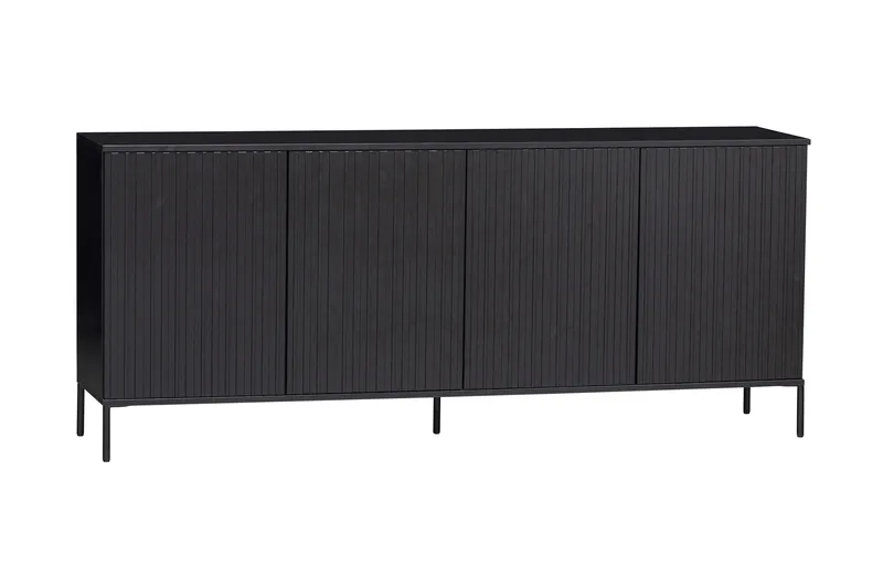 Sideboard & skänk Hemlinge Sideboard 44x200 cm Svart - Förvaring - Förvaringsmöbler - Skänkar & sideboards