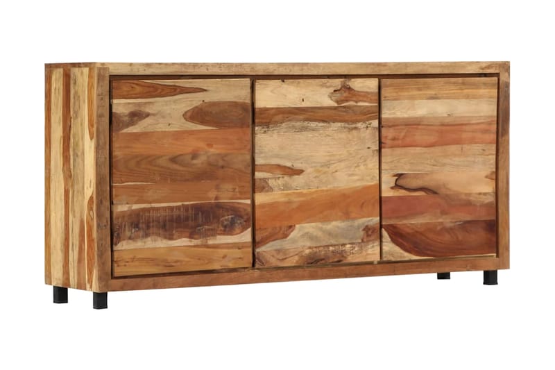 Sidoskåp 160x38x79 cm massivt återvunnet trä - Brun - Skänkar & sideboards