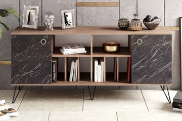 Sincerely Sidobord 180 cm - Valnöt|Svart - Förvaring - Förvaringsmöbler - Skänkar & sideboards