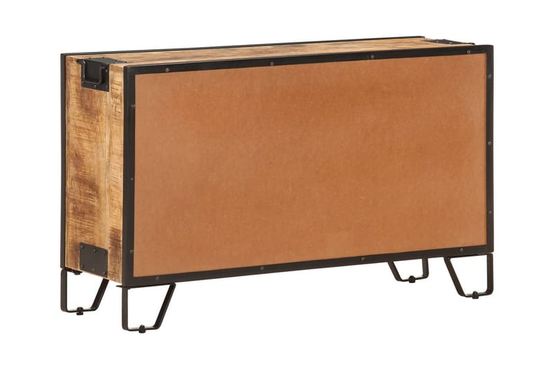 Skänk 100x31x60 cm massivt grovt mangoträ - Brun - Förvaring - Förvaringsmöbler - Skänkar & sideboards
