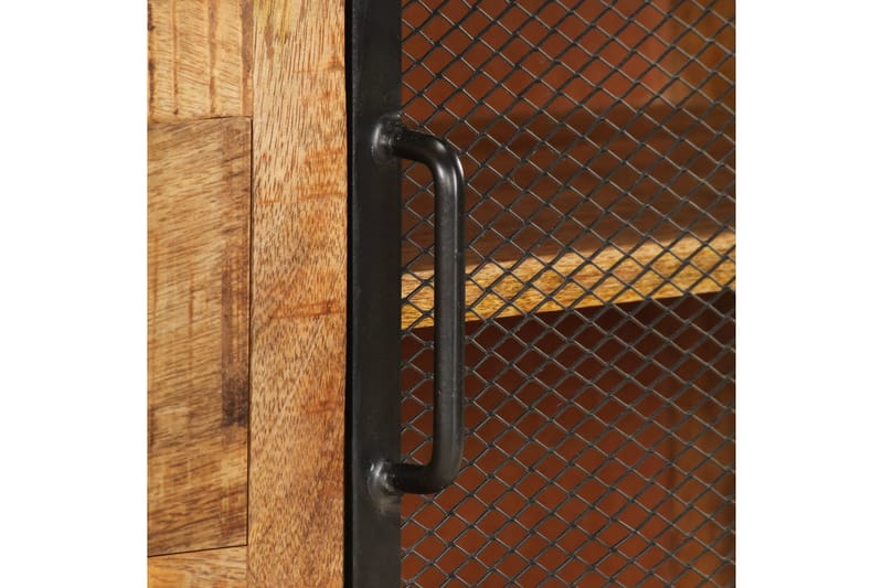 Skänk 100x31x60 cm massivt grovt mangoträ - Brun - Förvaring - Förvaringsmöbler - Skänkar & sideboards