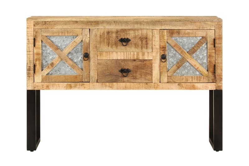 Skänk 110x30x74 cm grovt mangoträ - Brun - Förvaring - Förvaringsmöbler - Skänkar & sideboards