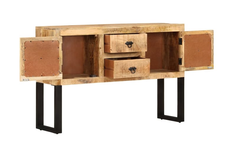 Skänk 110x30x74 cm grovt mangoträ - Brun - Förvaring - Förvaringsmöbler - Skänkar & sideboards