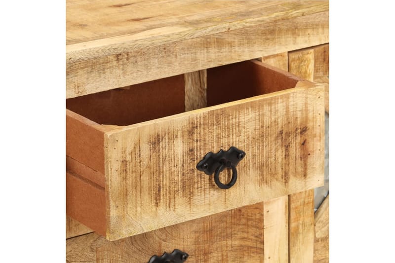 Skänk 110x30x74 cm grovt mangoträ - Brun - Förvaring - Förvaringsmöbler - Skänkar & sideboards