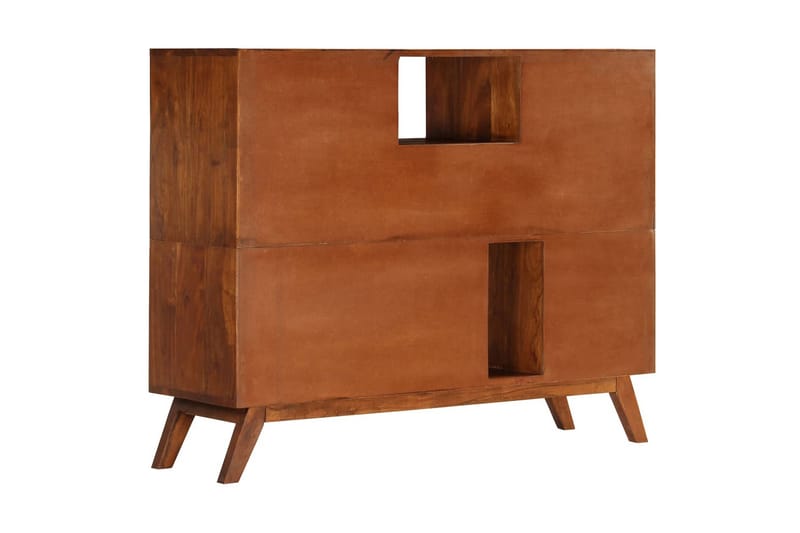 Skänk 115x35x86 cm massivt akaciaträ - Flerfärgad - Skänkar & sideboards