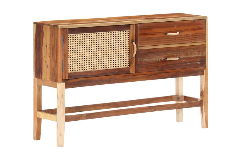 Skänk 118x30x76 cm massivt återvunnet trä - Brun - Förvaring - Förvaringsmöbler - Skänkar & sideboards