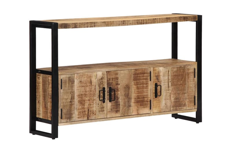 Skänk 120x30x75 cm massivt mangoträ - Brun - Förvaring - Förvaringsmöbler - Skänkar & sideboards