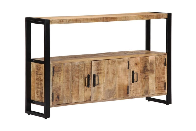 Skänk 120x30x75 cm massivt mangoträ - Brun - Förvaring - Förvaringsmöbler - Skänkar & sideboards