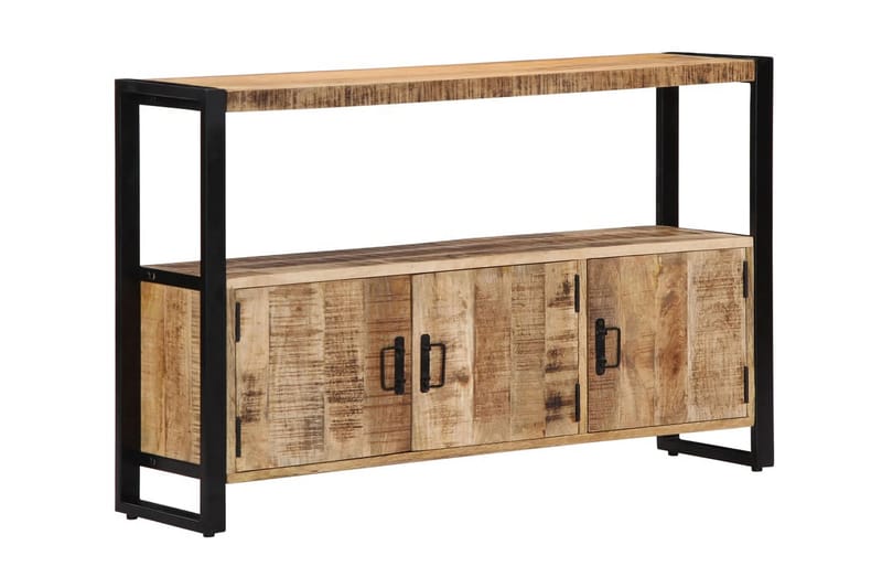 Skänk 120x30x75 cm massivt mangoträ - Brun - Förvaring - Förvaringsmöbler - Skänkar & sideboards