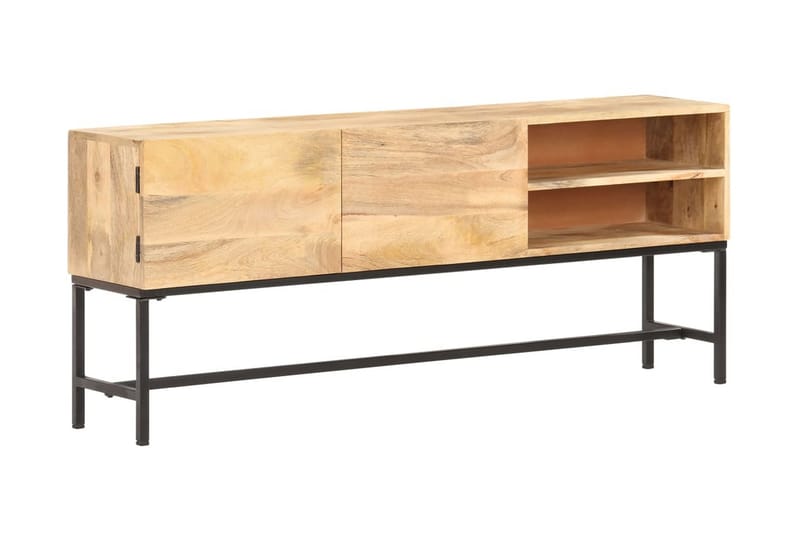 Skänk 145x30x60 cm massivt mangoträ - Brun - Skänkar & sideboards