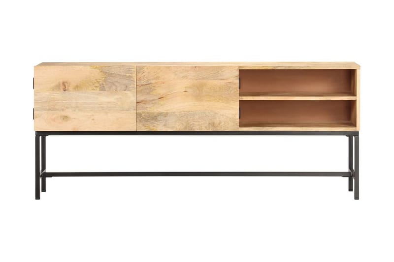 Skänk 145x30x60 cm massivt mangoträ - Brun - Skänkar & sideboards