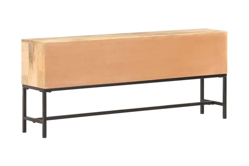 Skänk 145x30x60 cm massivt mangoträ - Brun - Skänkar & sideboards