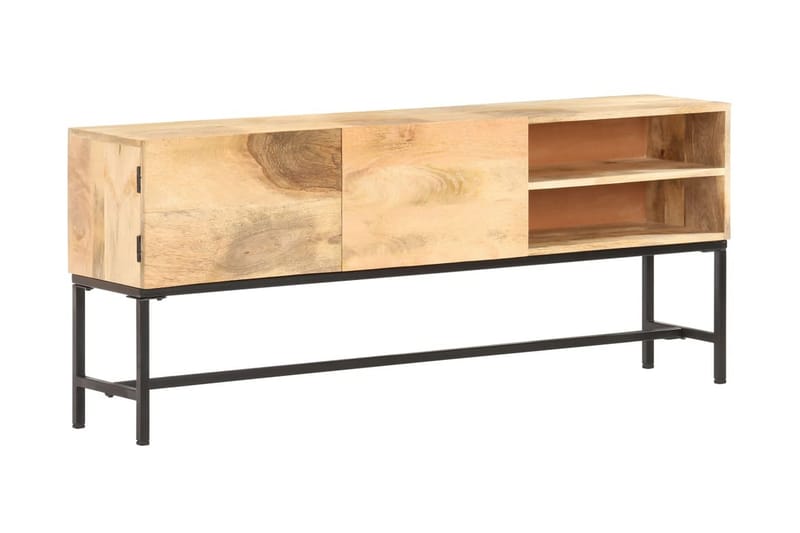 Skänk 145x30x60 cm massivt mangoträ - Brun - Skänkar & sideboards