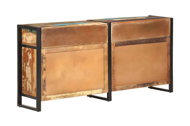 Skänk 172x35x80 cm massivt återvunnet trä - Brun - Skänkar & sideboards