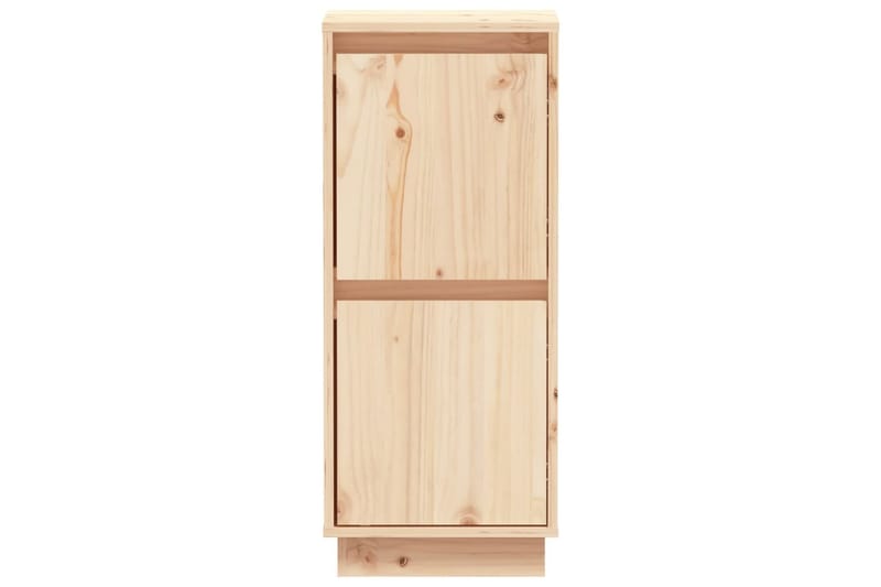 Skänk 31,5x34x75 cm massiv furu - Brun - Förvaring - Förvaringsmöbler - Skänkar & sideboards