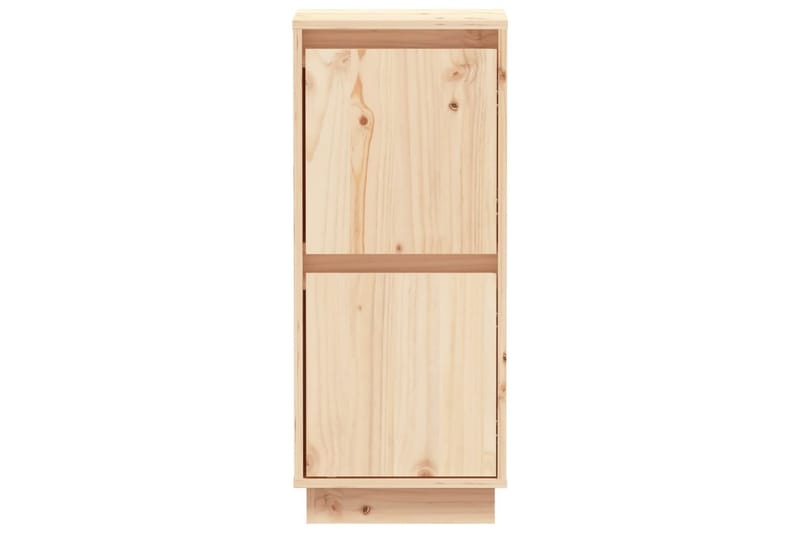 Skänk 31,5x34x75 cm massiv furu - Brun - Skänkar & sideboards