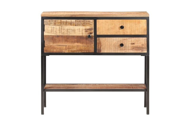 Skänk 85x30x80 cm grovt mangoträ - Brun - Skänkar & sideboards