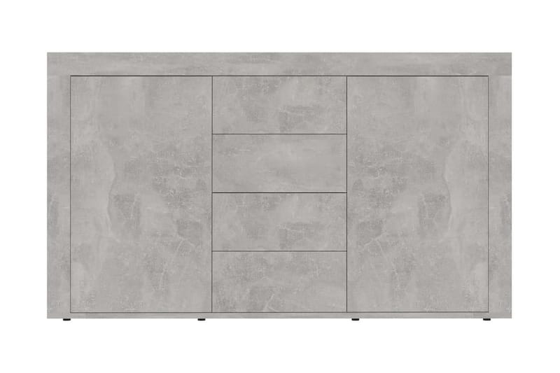 Skänk betonggrå 120x36x69 cm spånskiva - Grå - Skänkar & sideboards