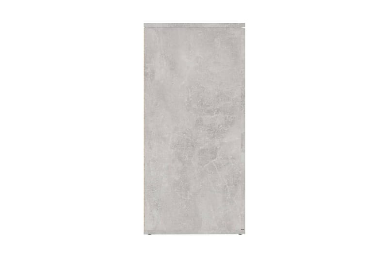 Skänk betonggrå 160x36x75 cm spånskiva - Grå - Förvaring - Förvaringsmöbler - Skänkar & sideboards