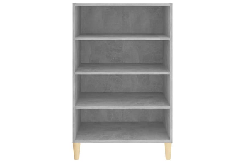 Skänk betonggrå 57x35x90 cm spånskiva - Grå - Förvaring - Förvaringsmöbler - Skänkar & sideboards