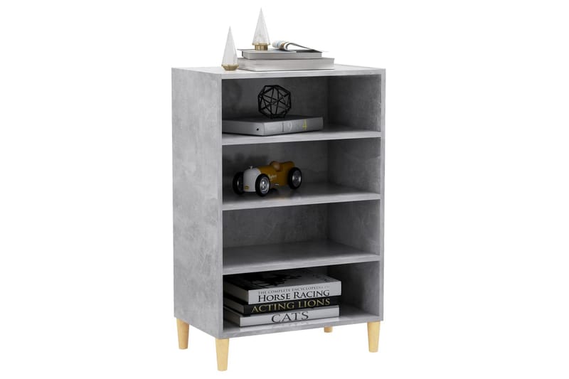 Skänk betonggrå 57x35x90 cm spånskiva - Grå - Förvaring - Förvaringsmöbler - Skänkar & sideboards