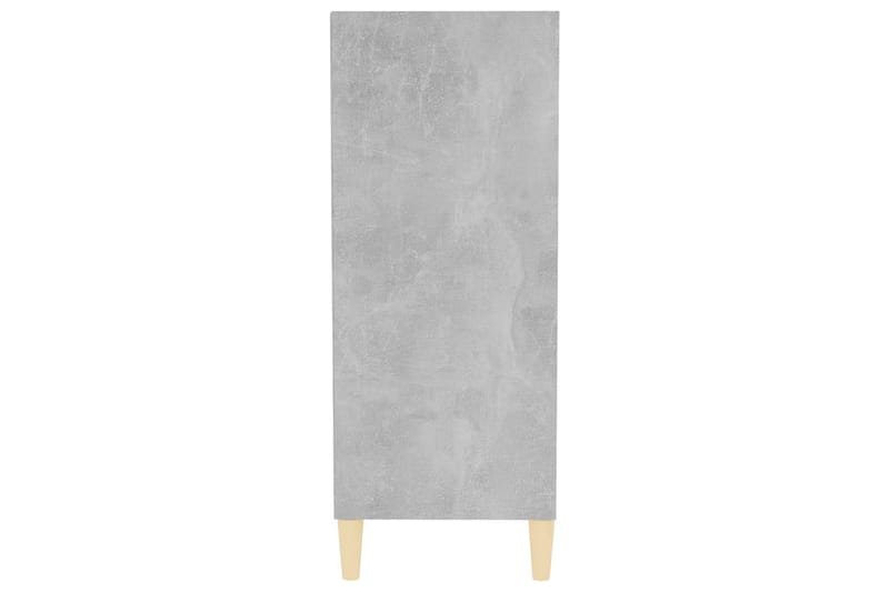 Skänk betonggrå 57x35x90 cm spånskiva - Grå - Förvaring - Förvaringsmöbler - Skänkar & sideboards