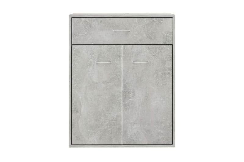 Skänk betonggrå 60x30x75 cm spånskiva - Grå - Förvaring - Förvaringsmöbler - Skänkar & sideboards