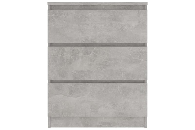 Skänk betonggrå 60x33,5x76 cm spånskiva - Grå - Förvaring - Förvaringsmöbler - Skänkar & sideboards