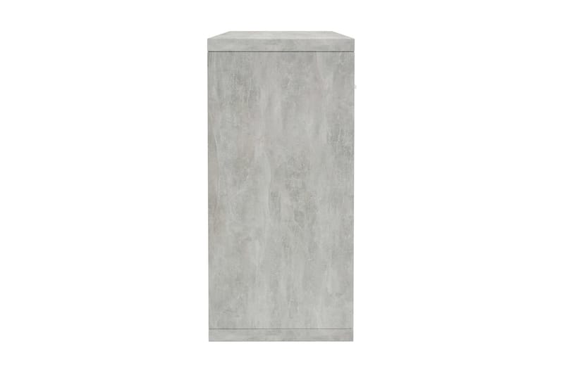 Skänk betonggrå 88x30x65 cm spånskiva - Grå - Förvaring - Förvaringsmöbler - Skänkar & sideboards