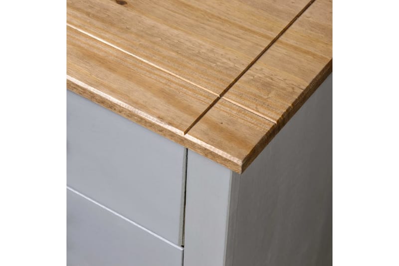 Skänk grå 80x40x73 cm furu Panama - Grå - Förvaring - Förvaringsmöbler - Skänkar & sideboards