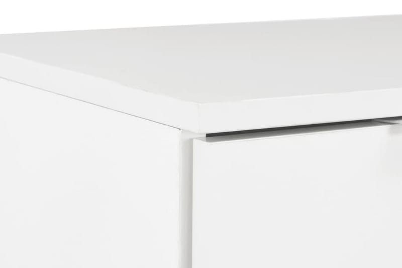 Skänk högglans vit 71x35x76 cm spånskiva - Vit - Skänkar & sideboards