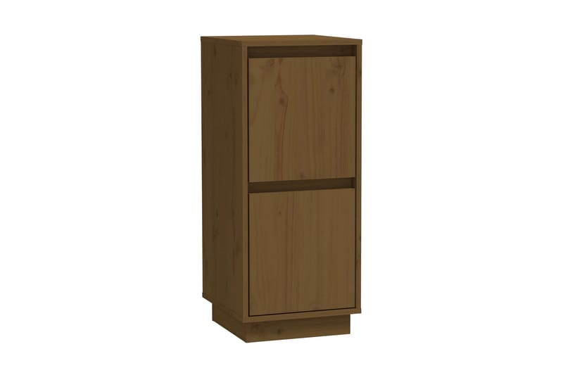 Skänk honungsbrun 31,5x34x75 cm massiv furu - Brun - Förvaring - Förvaringsmöbler - Skänkar & sideboards