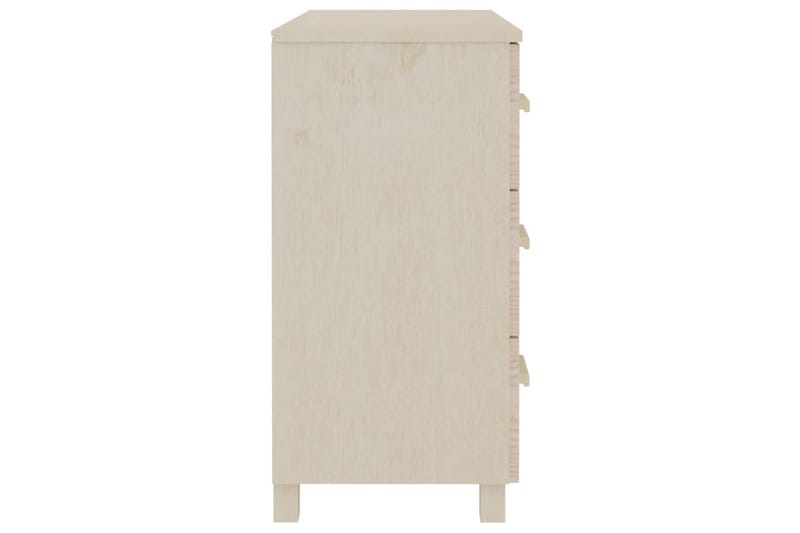 Skänk honungsbrun 90x40x80 cm massiv furu - Honung - Förvaring - Förvaringsmöbler - Skänkar & sideboards