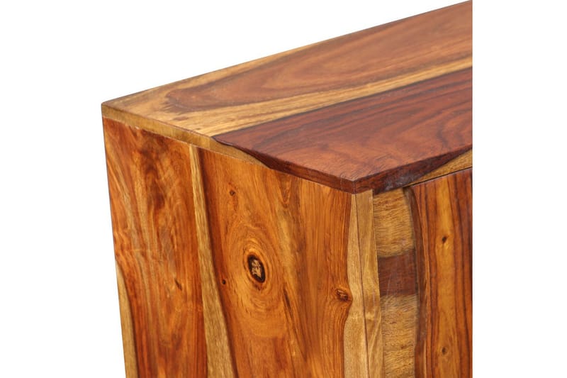 Skänk i massivt sheeshamträ 120x30x80 cm - Brun - Förvaring - Förvaringsmöbler - Skänkar & sideboards