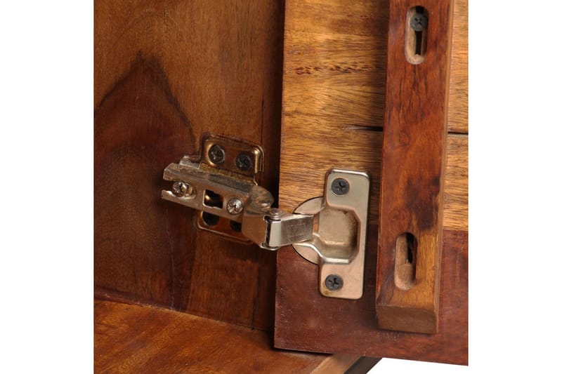 Skänk i massivt sheeshamträ 120x30x80 cm - Brun - Förvaring - Förvaringsmöbler - Skänkar & sideboards