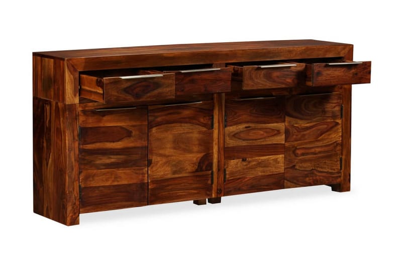 Skänk i sheeshamträ 160x35x75 cm - Brun - Förvaring - Förvaringsmöbler - Skänkar & sideboards