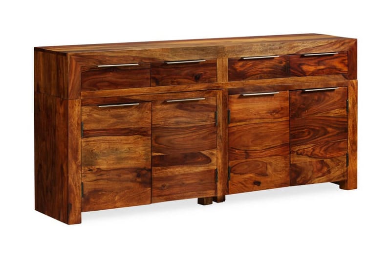 Skänk i sheeshamträ 160x35x75 cm - Brun - Förvaring - Förvaringsmöbler - Skänkar & sideboards