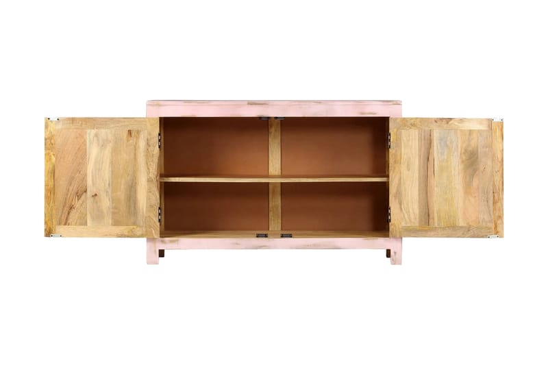 Skänk ljusrosa 110x35x70 cm massivt mangoträ - Rosa - Förvaring - Förvaringsmöbler - Skänkar & sideboards