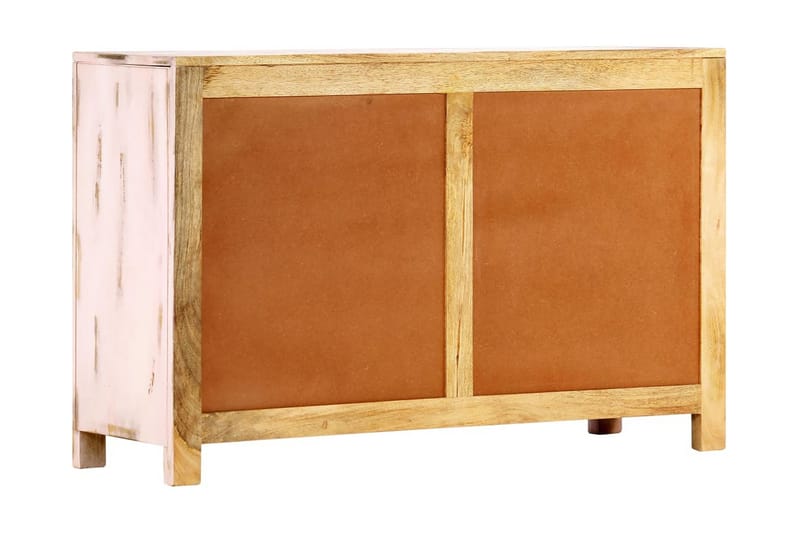 Skänk ljusrosa 110x35x70 cm massivt mangoträ - Rosa - Förvaring - Förvaringsmöbler - Skänkar & sideboards