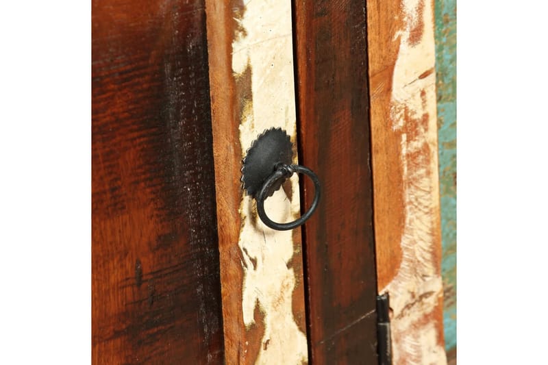 Skänk massivt återvunnet trä 120x35x76 cm - Brun - Förvaring - Förvaringsmöbler - Skänkar & sideboards