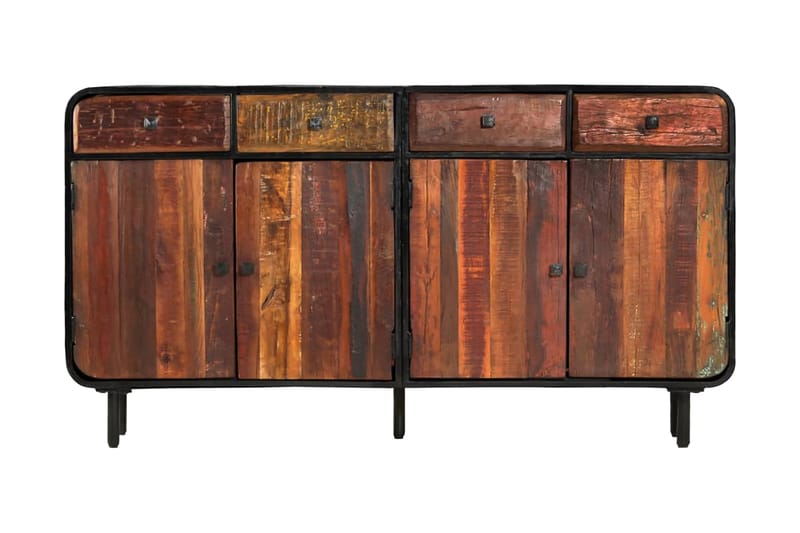 Skänk massivt återvunnet trä 140x35x76 cm - Brun - Förvaring - Förvaringsmöbler - Skänkar & sideboards
