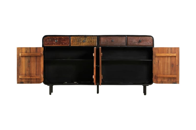 Skänk massivt återvunnet trä 140x35x76 cm - Brun - Förvaring - Förvaringsmöbler - Skänkar & sideboards