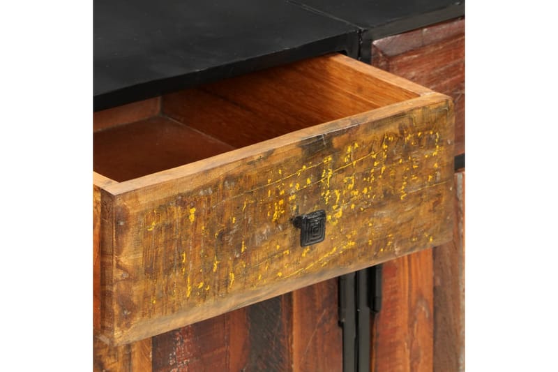 Skänk massivt återvunnet trä 140x35x76 cm - Brun - Förvaring - Förvaringsmöbler - Skänkar & sideboards