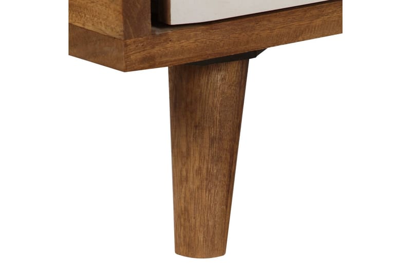 Skänk massivt sheshamträ 118x35x70 cm - Flerfärgad - Förvaring - Förvaringsmöbler - Skänkar & sideboards