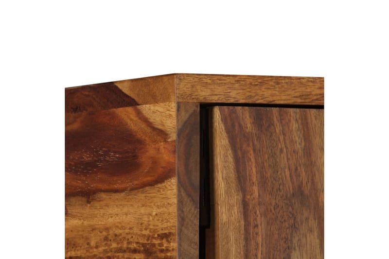 Skänk massivt sheshamträ 118x35x70 cm - Flerfärgad - Förvaring - Förvaringsmöbler - Skänkar & sideboards