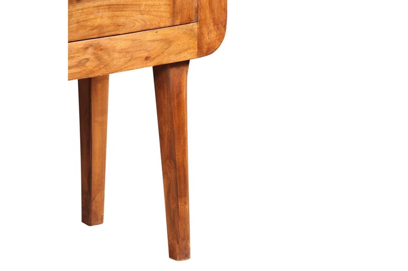 Skänk massivt trä med sheesham-ytbehandling 120x30x75 cm - Brun - Skänkar & sideboards